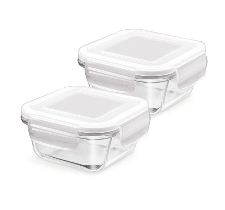 Treo Store Fresh Square Glass Container