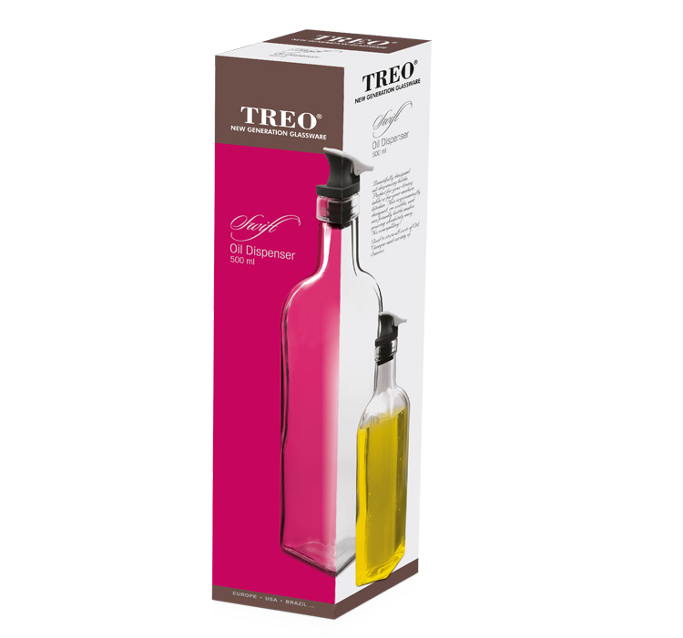 Treo Swift Glass Oil Dispenser 500ml