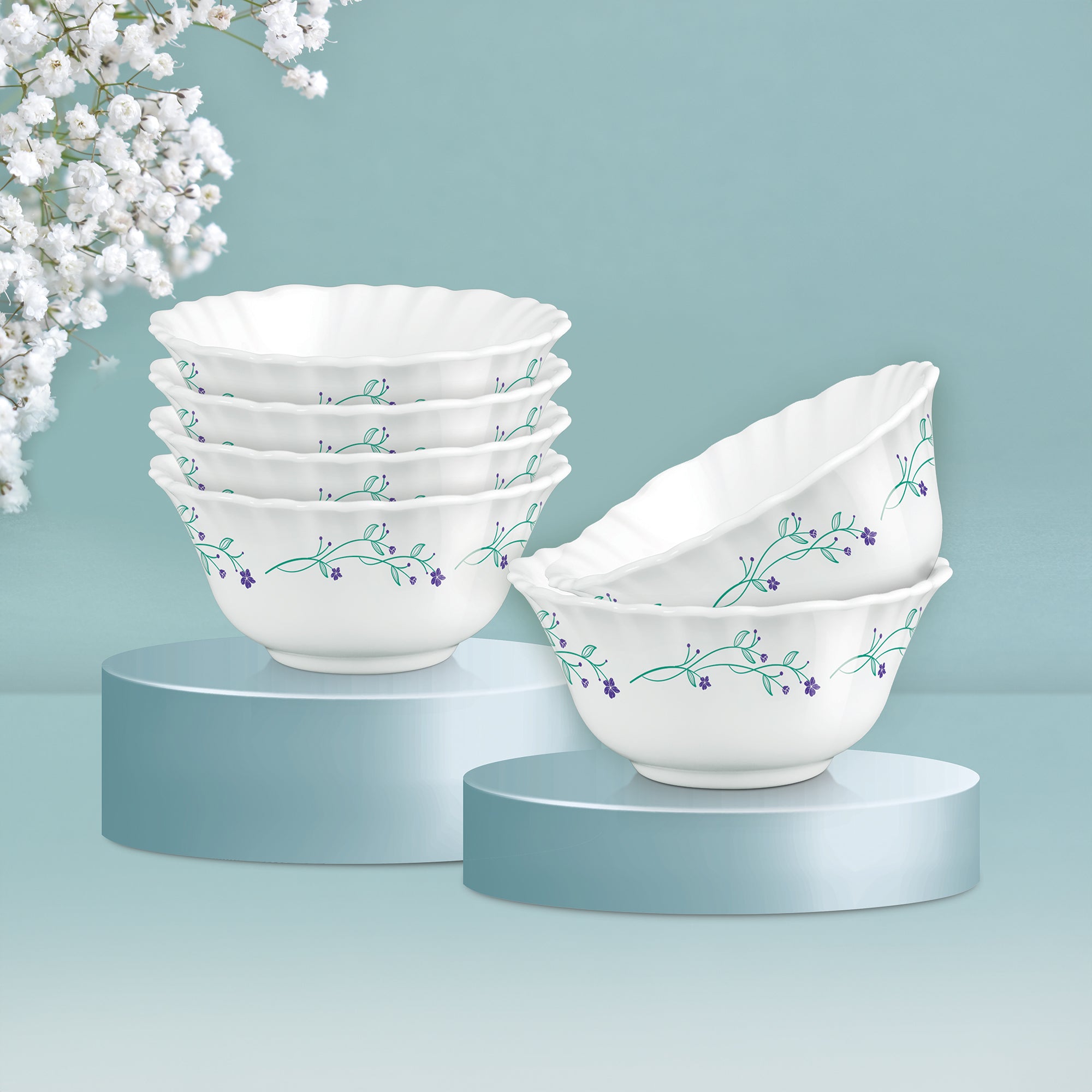 Aurelia Collection 6 Pcs Bowl Set - MUREL