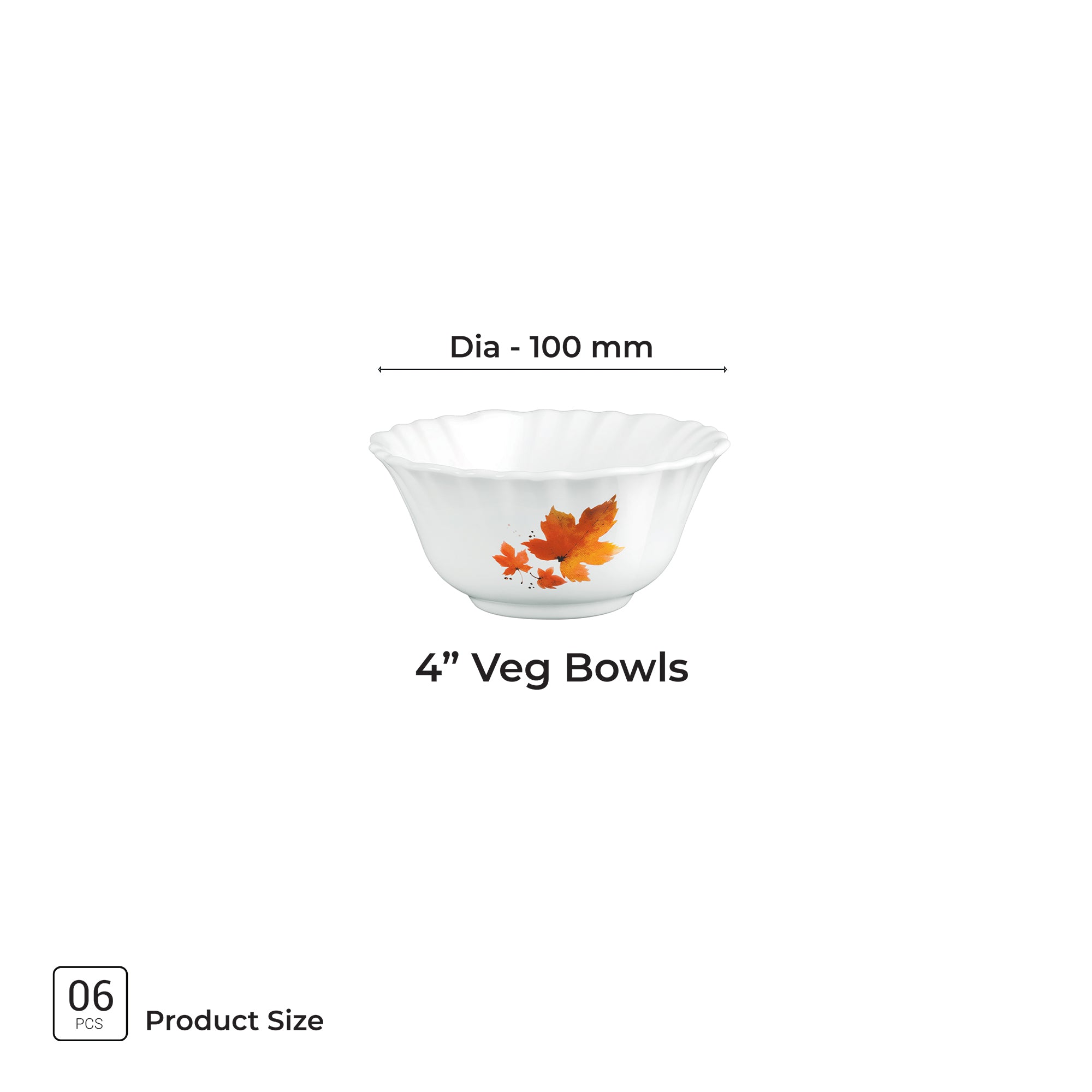 Aurelia Collection 6 Pcs Bowl Set - MAPELLE