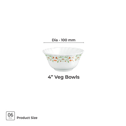 Aurelia Collection 6 Pcs Bowl Set - MEENA