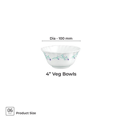 Aurelia Collection 6 Pcs Bowl Set - MUREL