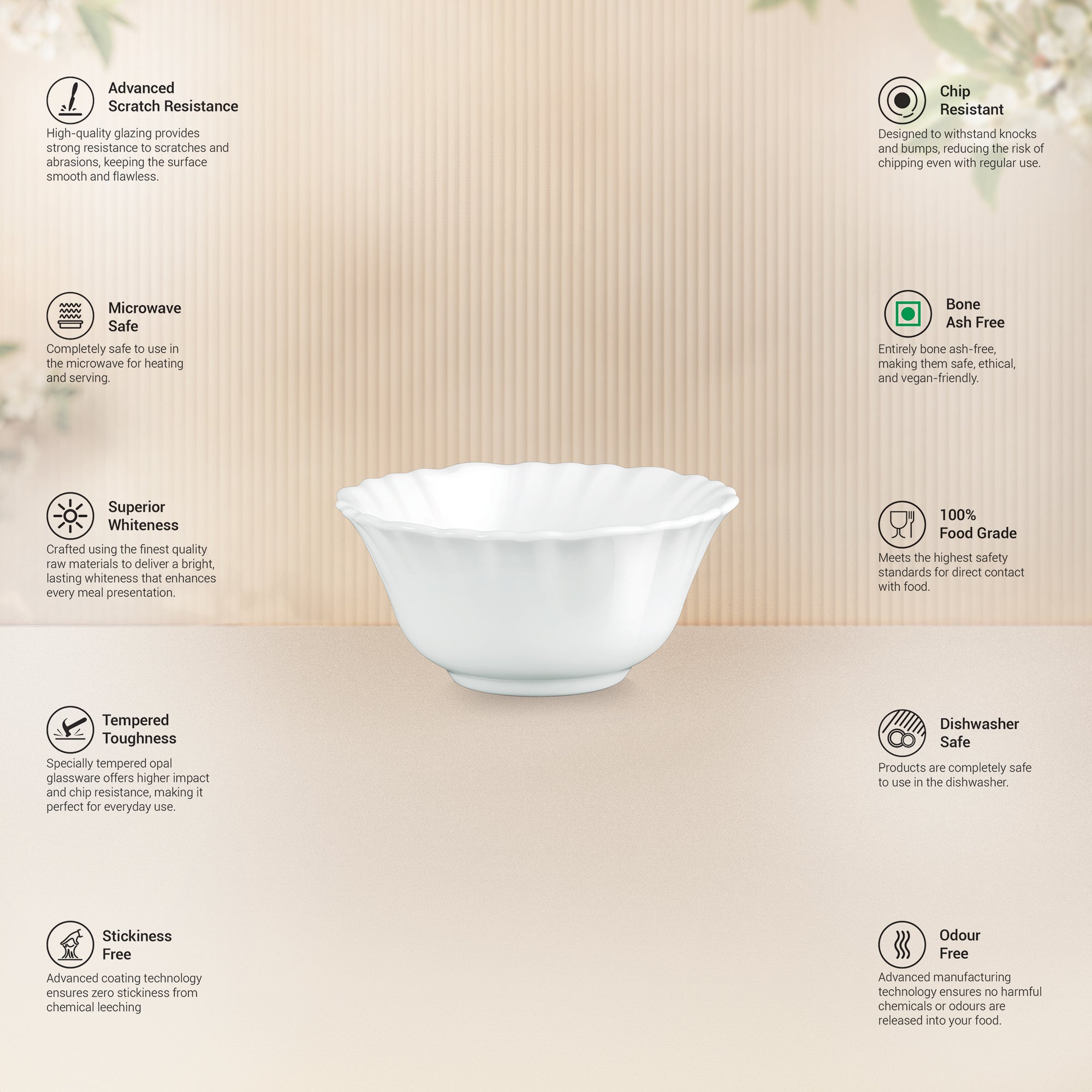 Aurelia Collection 6 Pcs Bowl Set - ARASHI