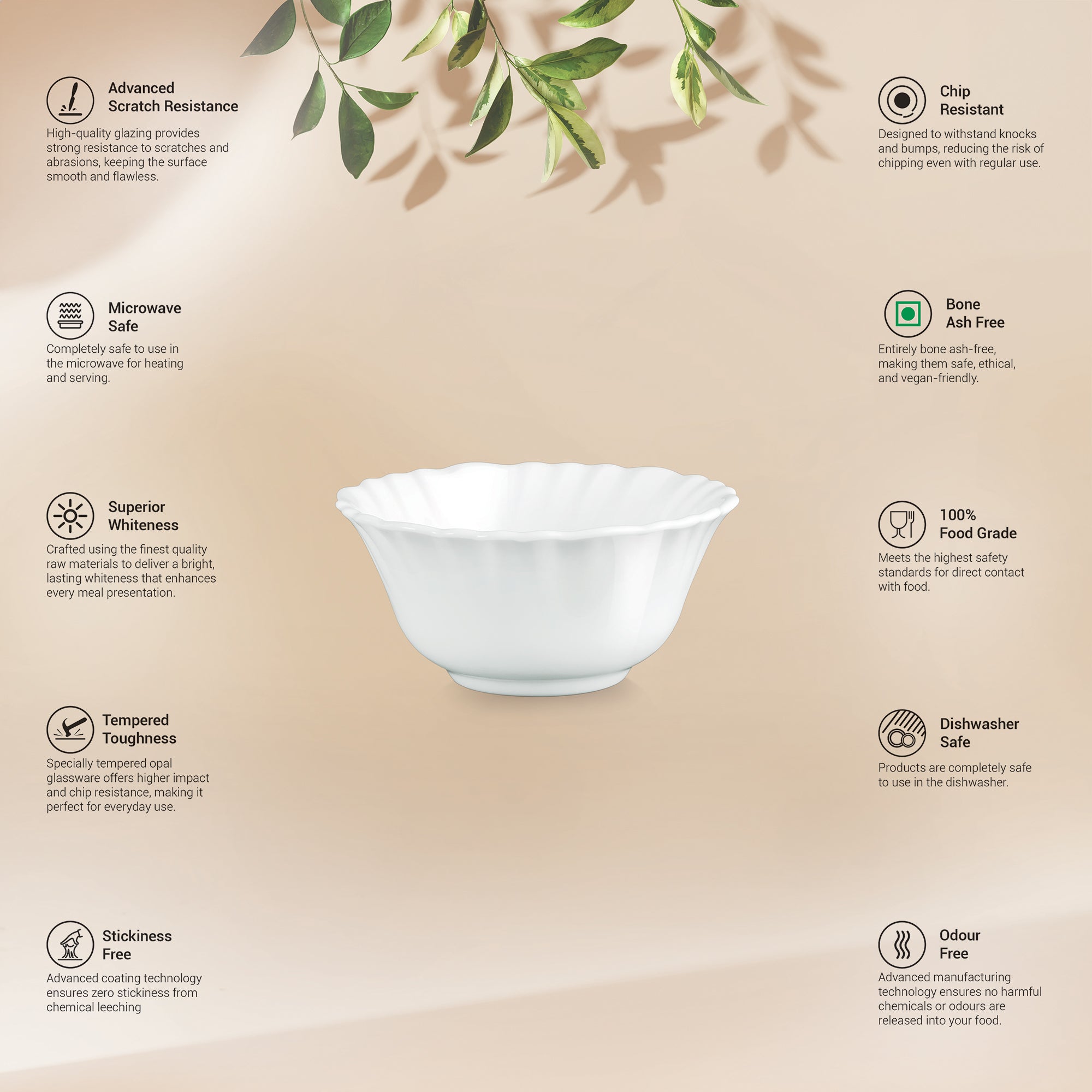 Aurelia Collection 6 Pcs Bowl Set - MEENA