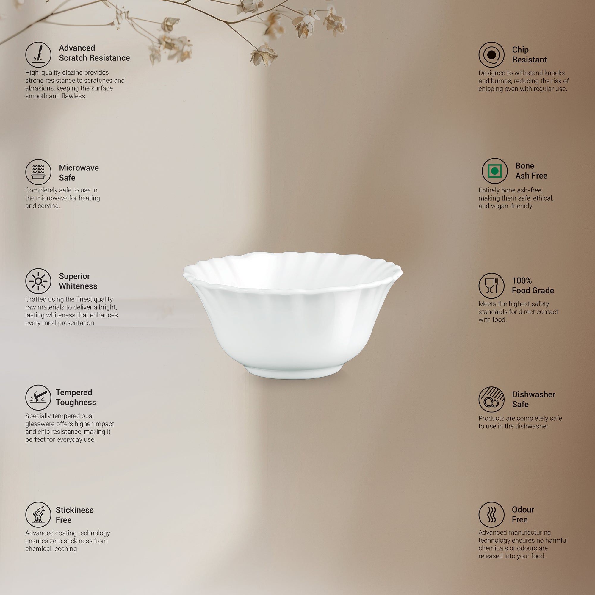 Aurelia Collection 6 Pcs Bowl Set - SELENE