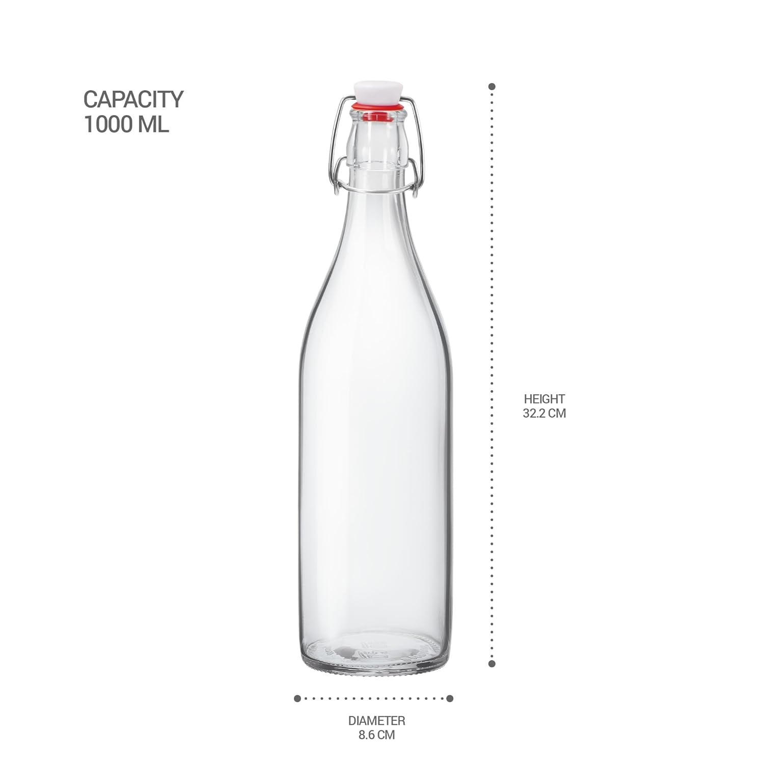 Aqua Delite Glass Bottle (Treo by Milton)