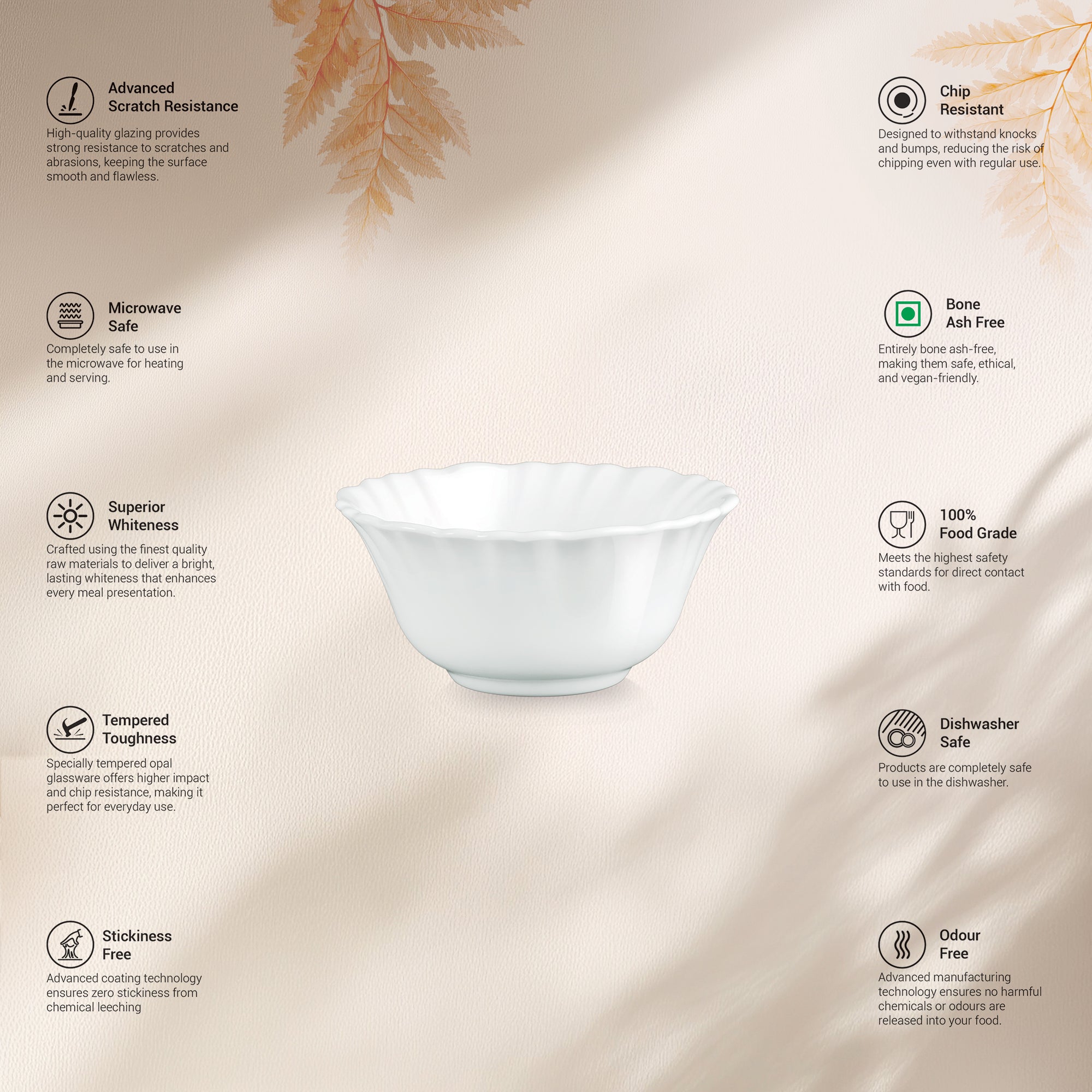 Aurelia Collection 6 Pcs Bowl Set - SILVIA