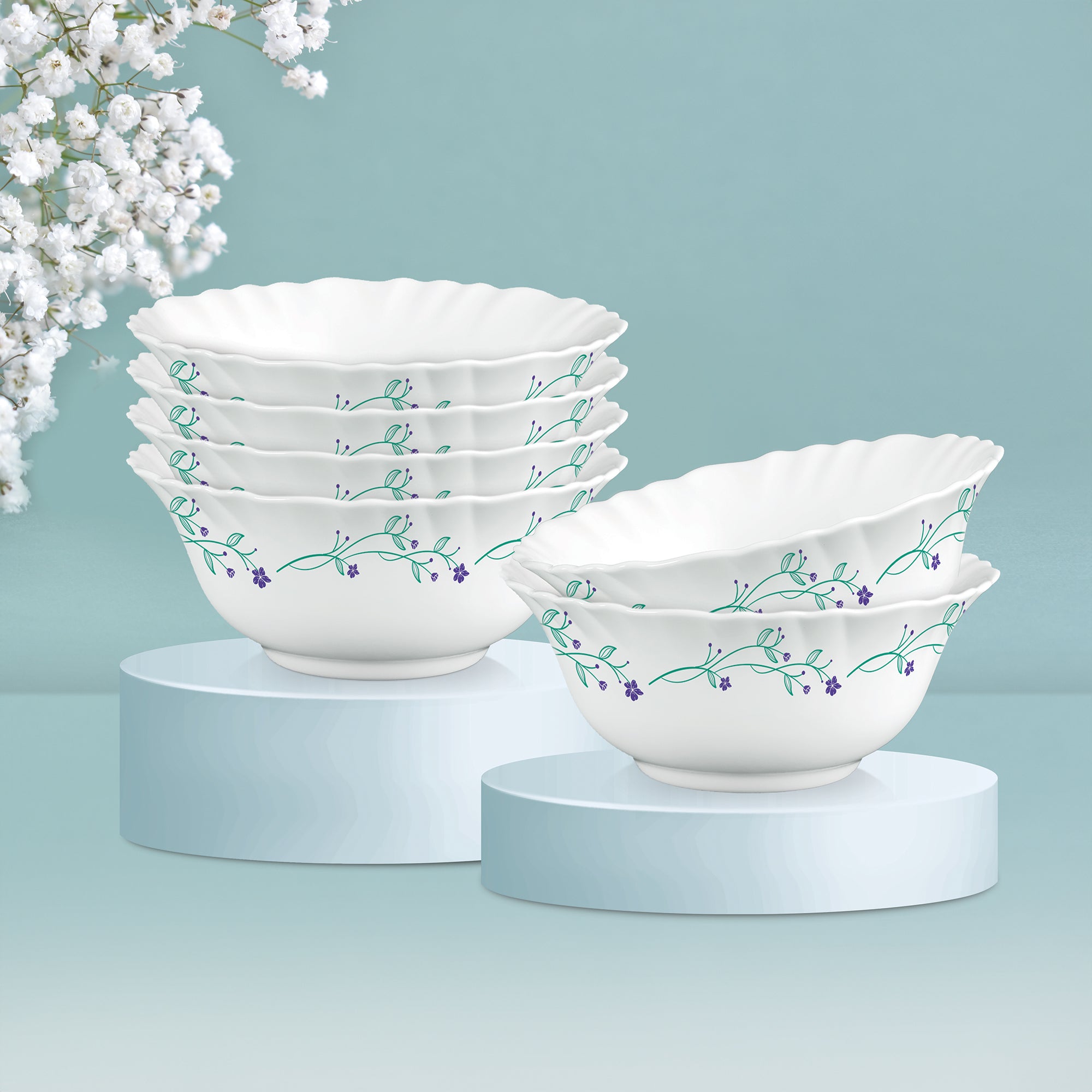 Aurelia Collection 6 Pcs Bowl Set - MUREL