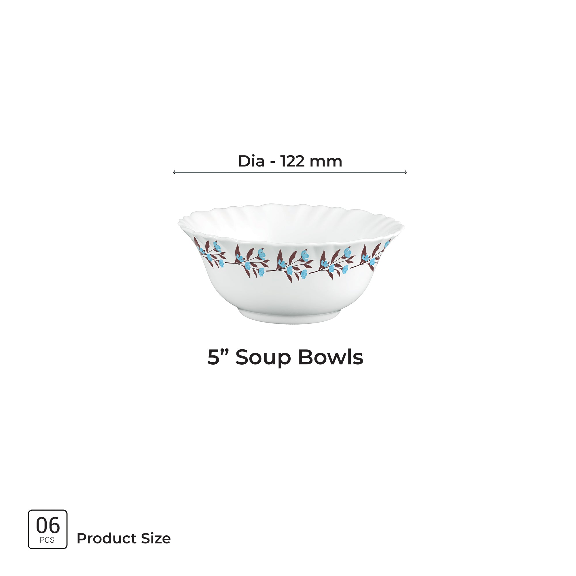 Aurelia Collection 6 Pcs Bowl Set - LAVELLE