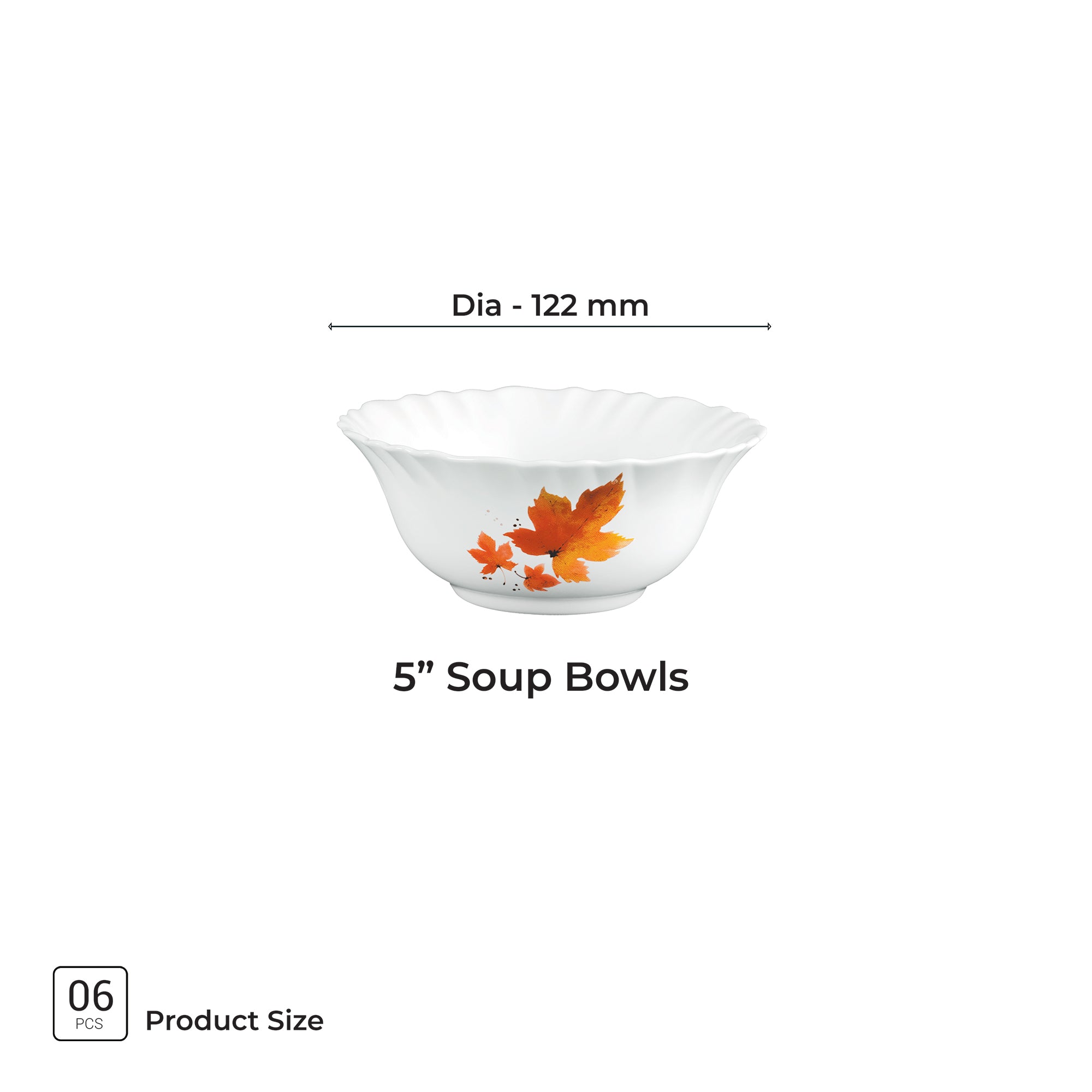 Aurelia Collection 6 Pcs Bowl Set - MAPELLE