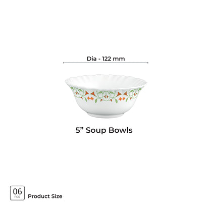 Aurelia Collection 6 Pcs Bowl Set - MEENA