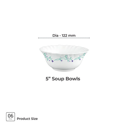 Aurelia Collection 6 Pcs Bowl Set - MUREL