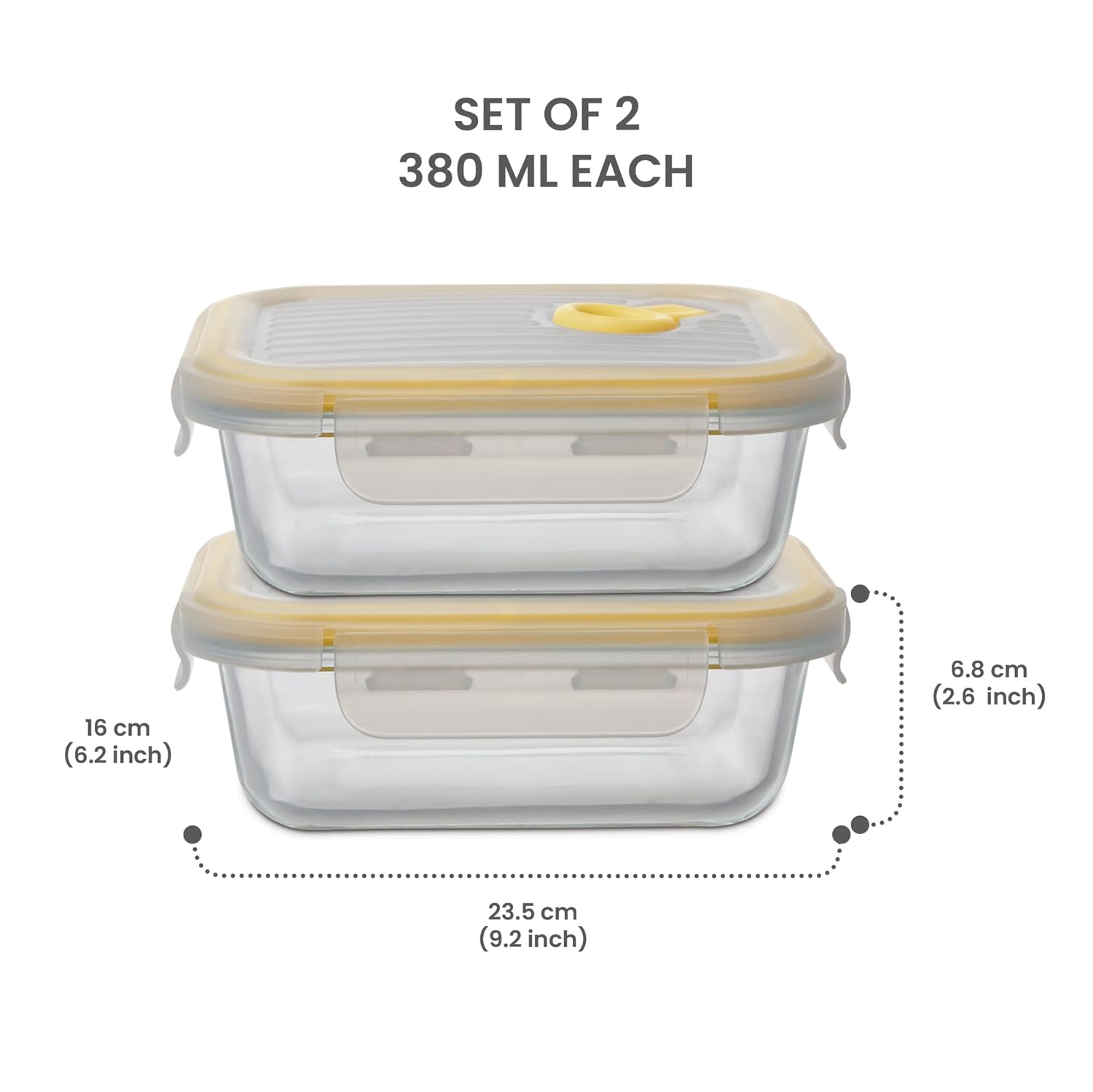 All Fresh Rectangular Tiffin (Treo by Milton)