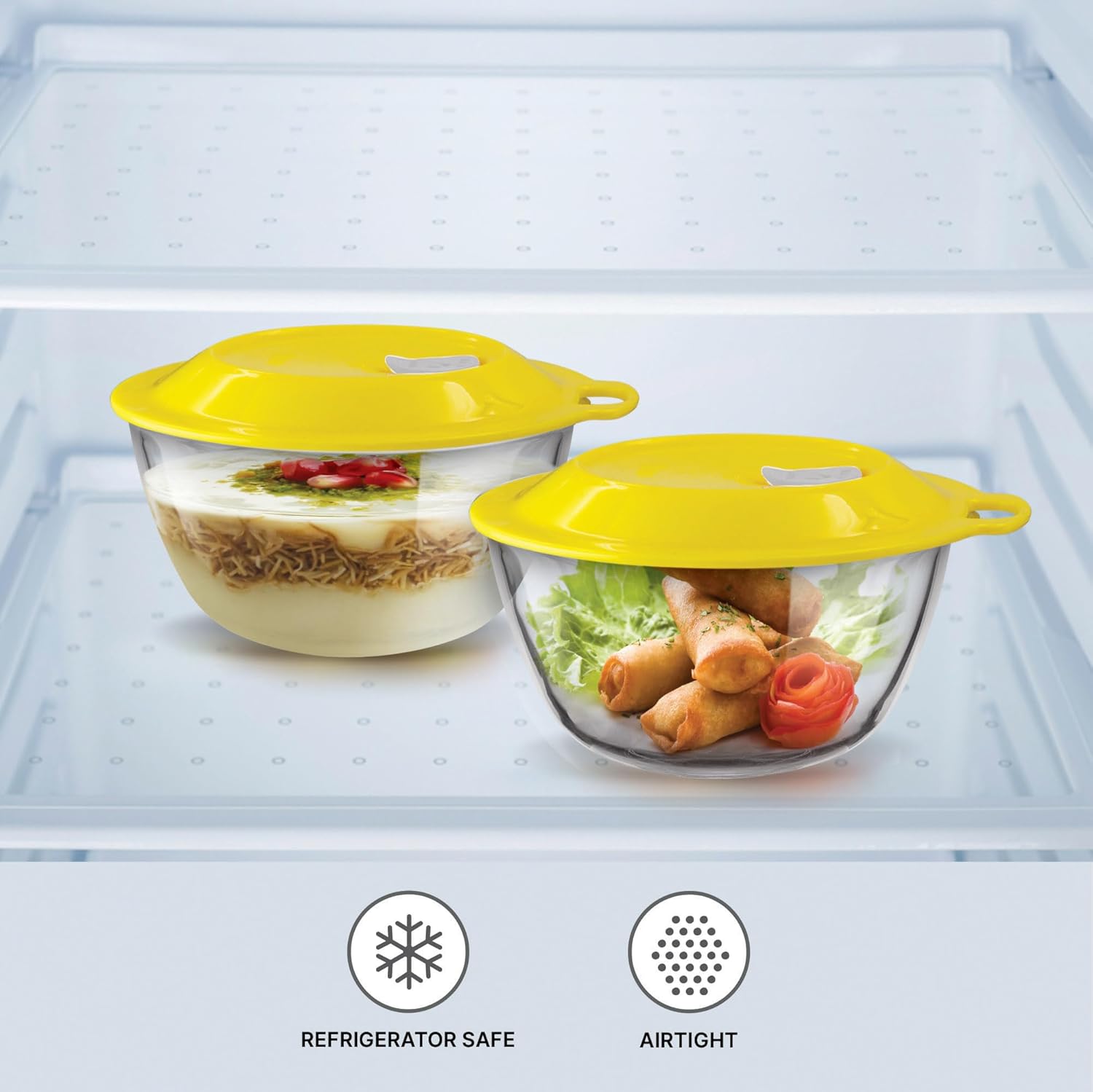 Mixing Bowl 3pc Set With Eazy Lid (Treo by Milton)