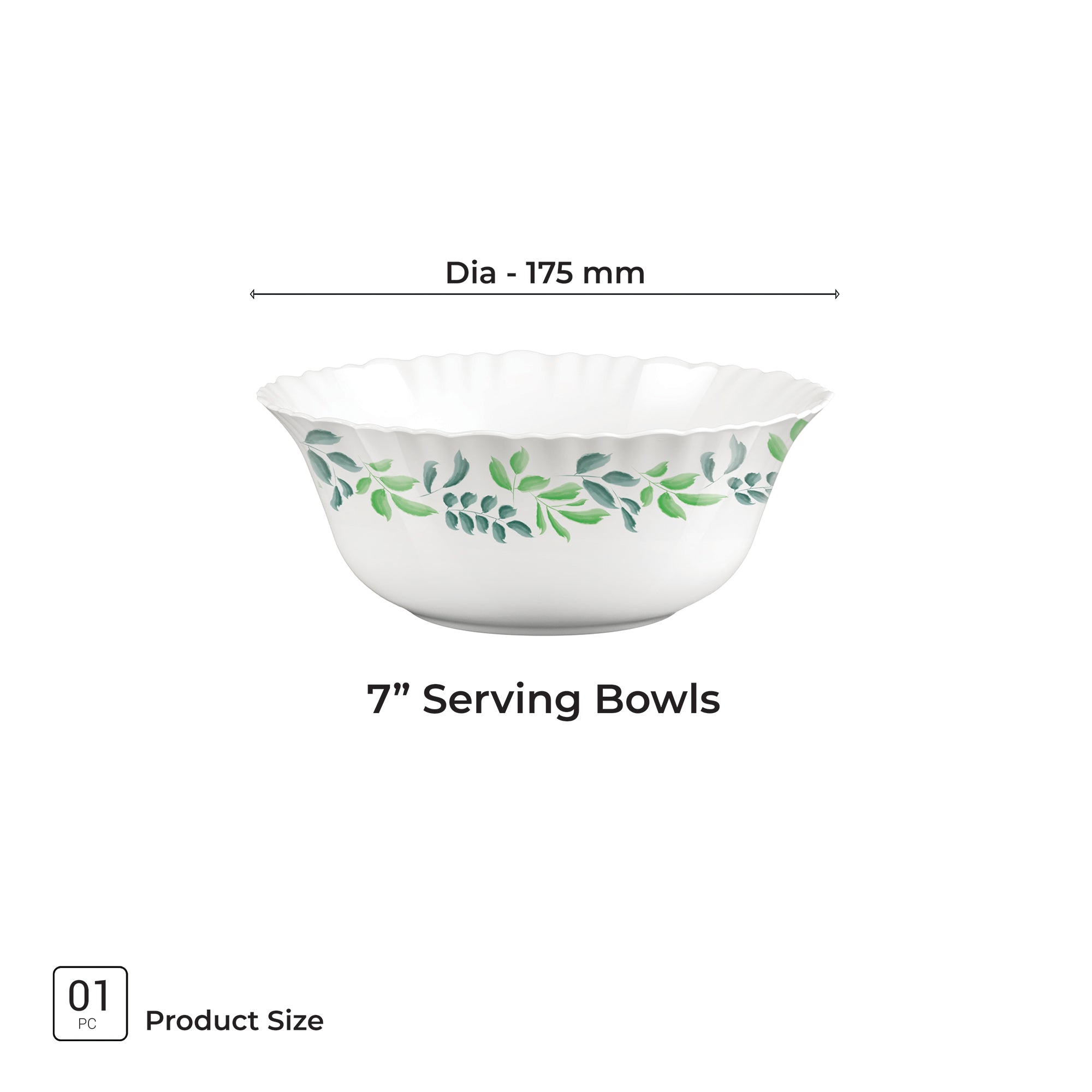 Aurelia Collection Serving Bowl 1 Pc - VERDINIA