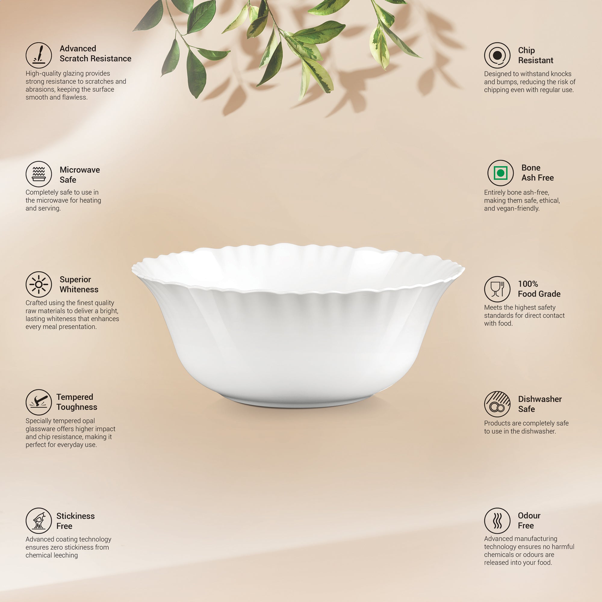 Aurelia Collection Serving Bowl 1 Pc - MEENA