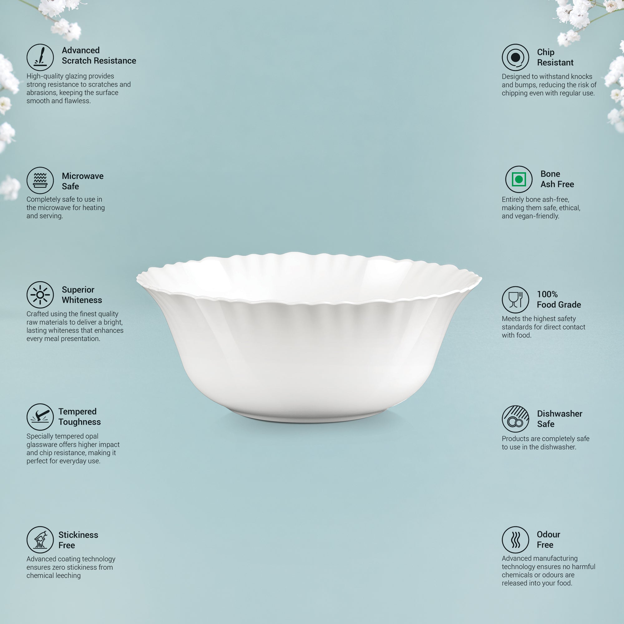 Aurelia Collection Serving Bowl 1 Pc - MUREL