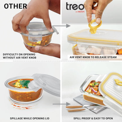 All Fresh Rectangular Tiffin (Treo by Milton)