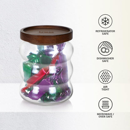 Belly Glass Jar Features