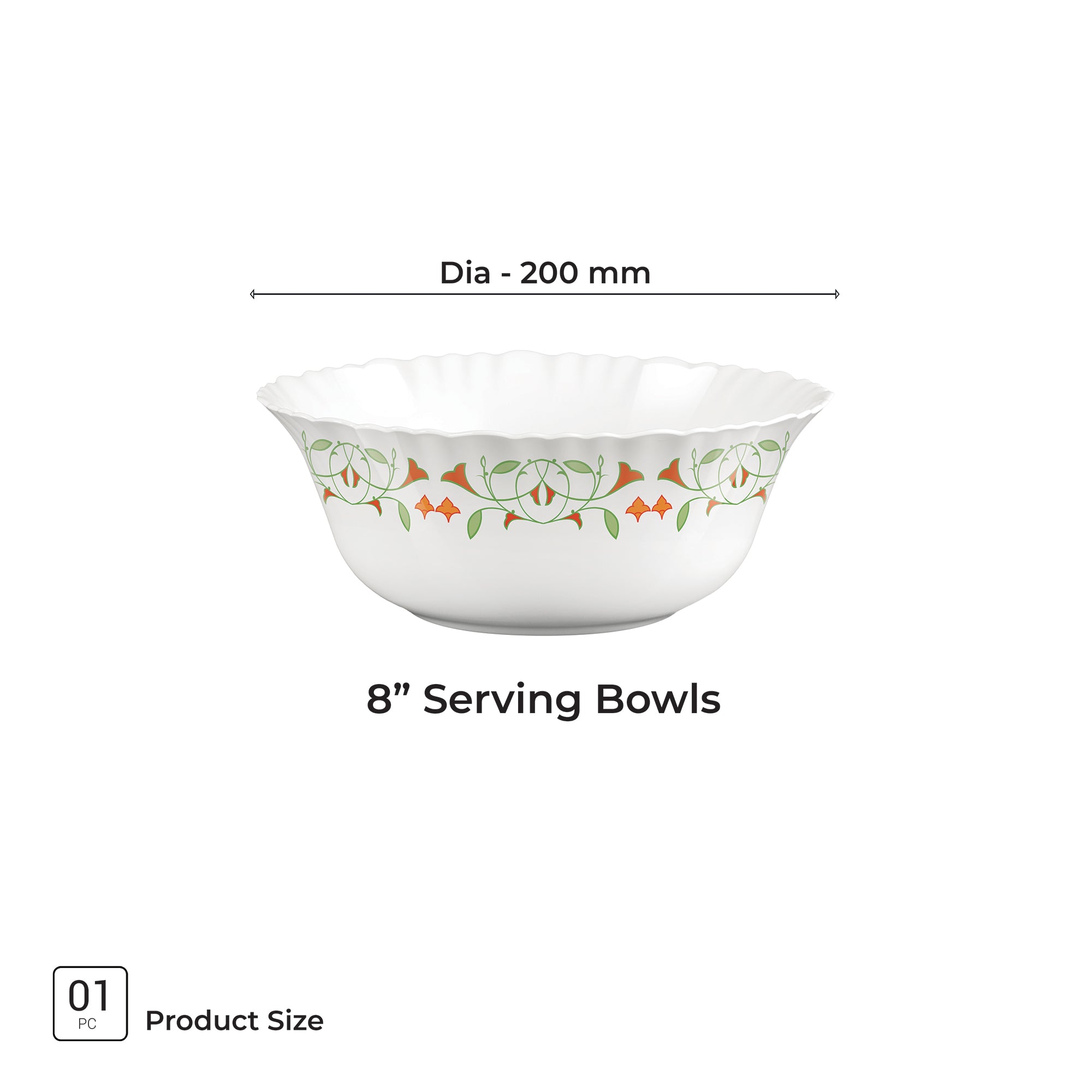 Aurelia Collection Serving Bowl 1 Pc - MEENA