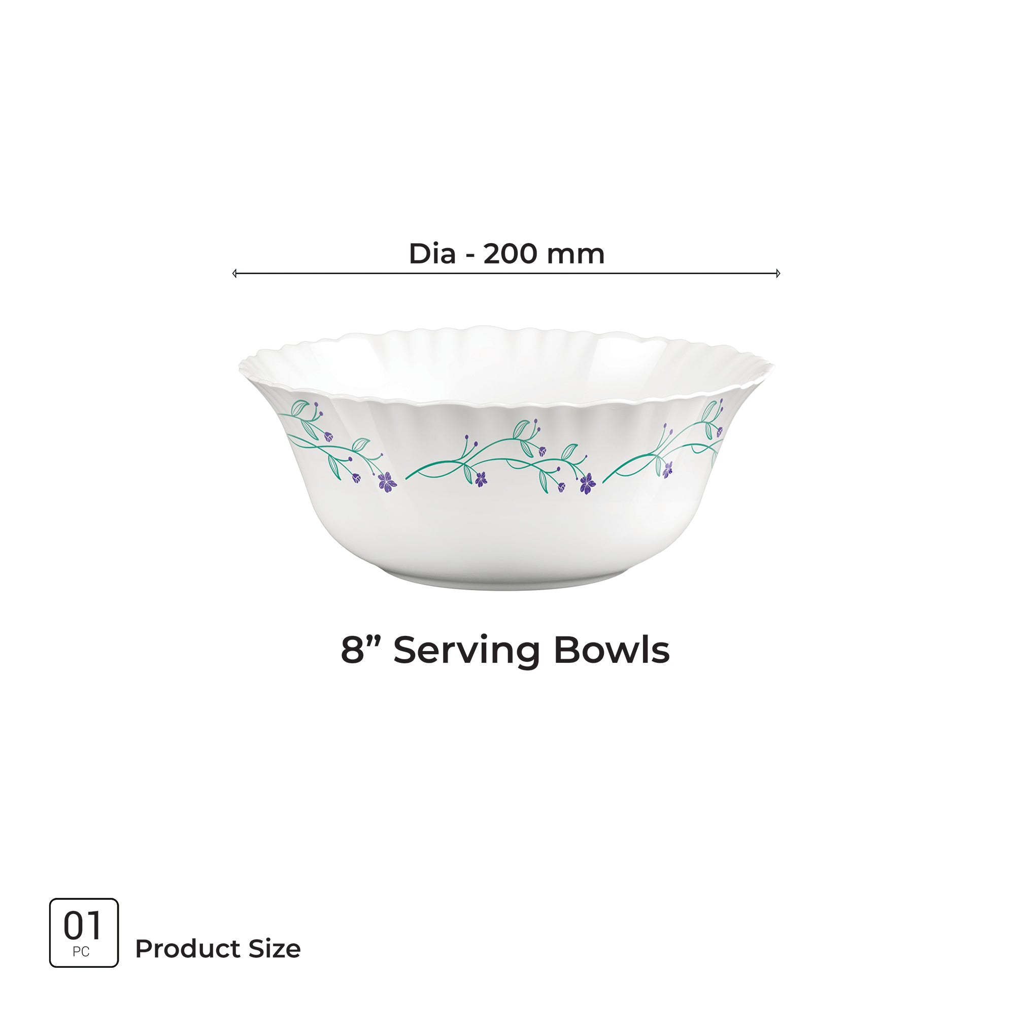 Aurelia Collection Serving Bowl 1 Pc - MUREL