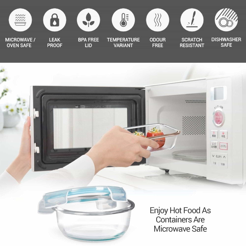 All Fresh Premier Glass Tiffin by Treo