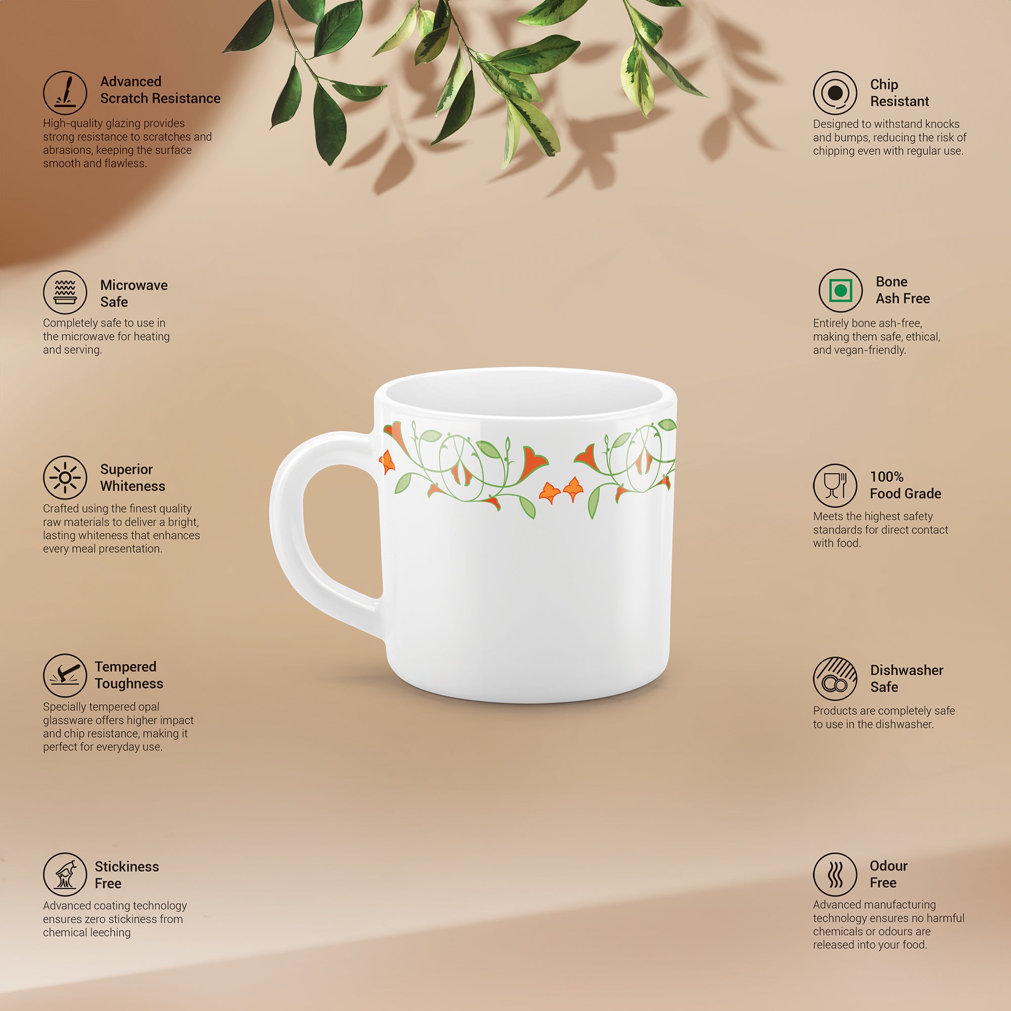Buy Amara Cup Set - Meena online at Best Price | Treo by Milton