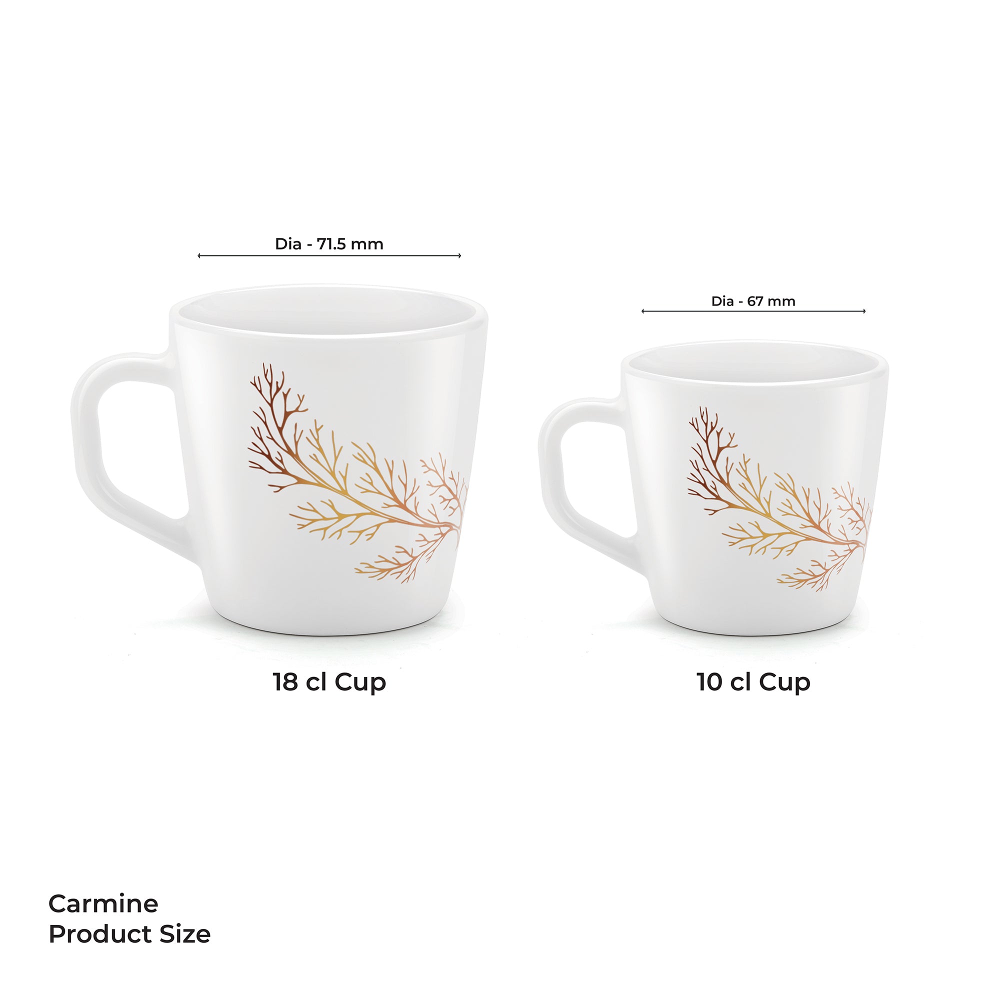 Carmine Cup Set - SILVIA