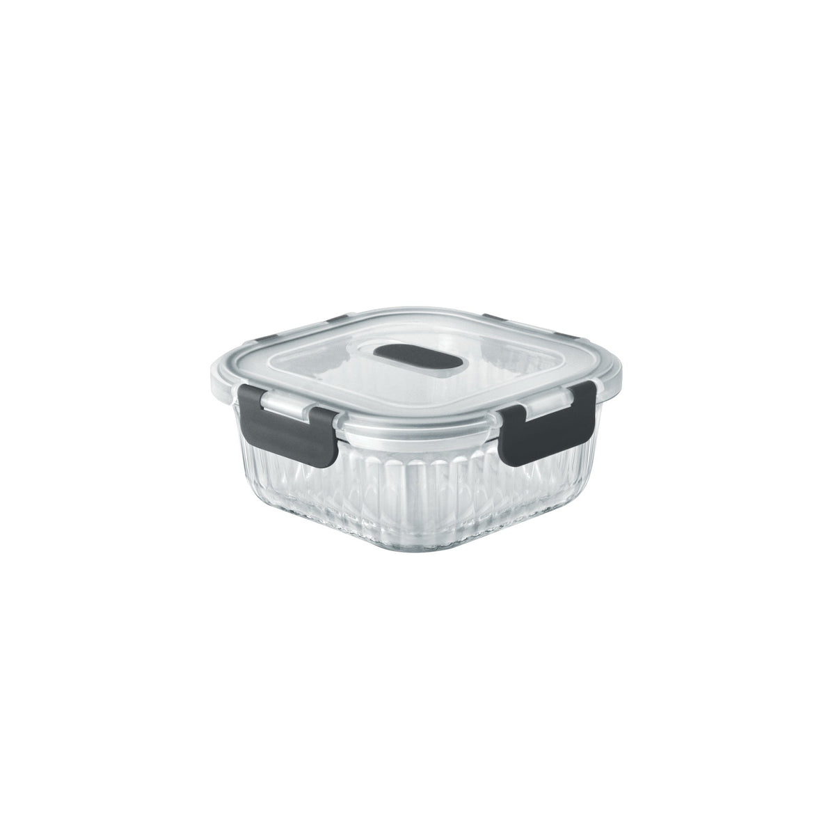 Buy Borosilicate Clip Fresh Rib Square Container Online at Best Price ...
