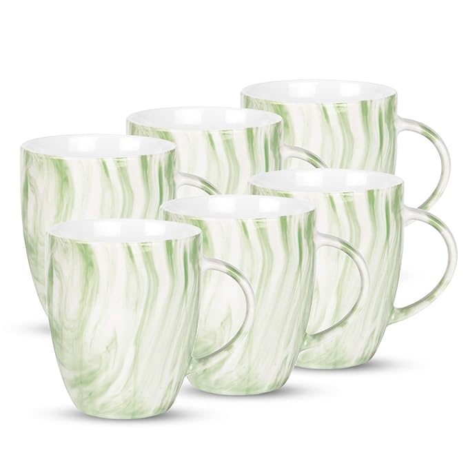Marble Mug, 240 ml, Set of 6 (Treo by Milton)