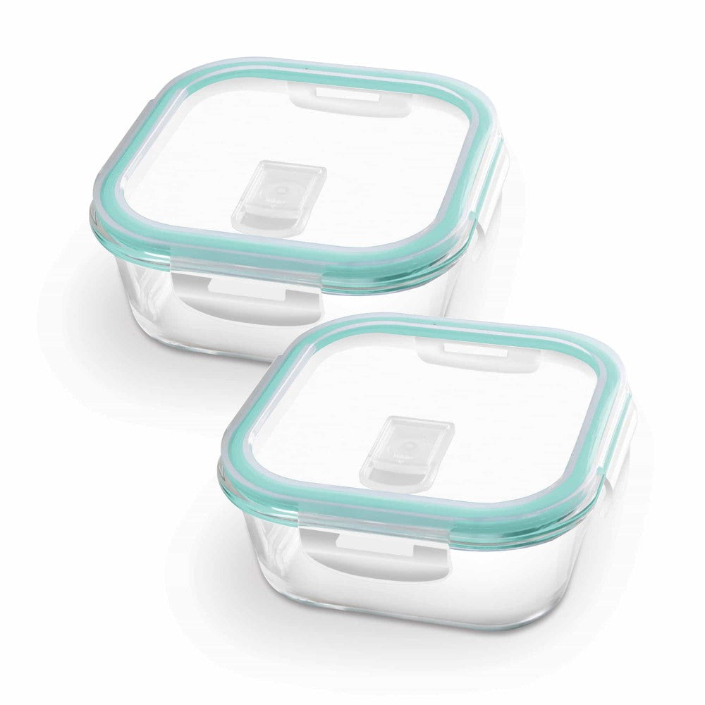 Hi Borosilicate Clip Fresh Square Container (Treo by Milton)