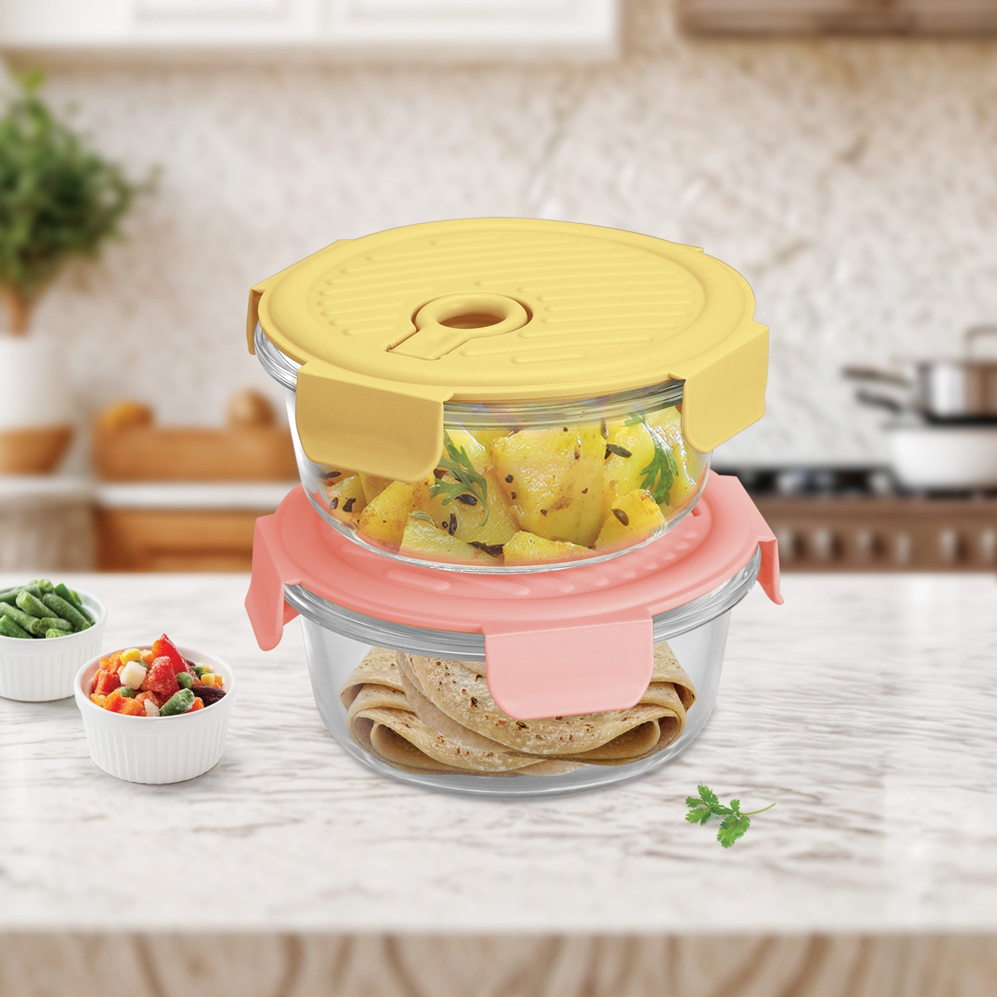 Lumino Fresh Round Container (Treo by Milton)