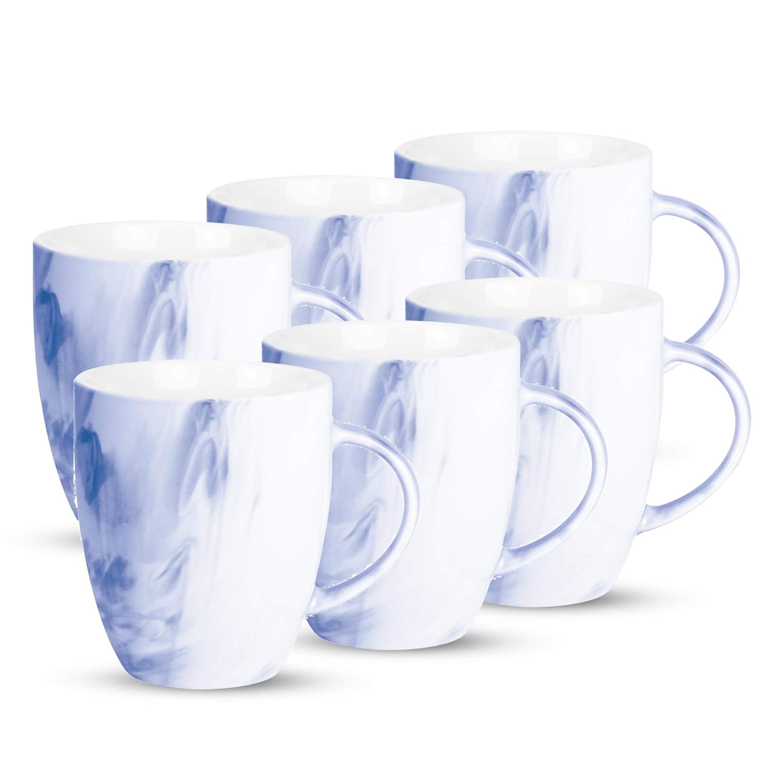 Marble Mug, 240 ml, Set of 6 (Treo by Milton)