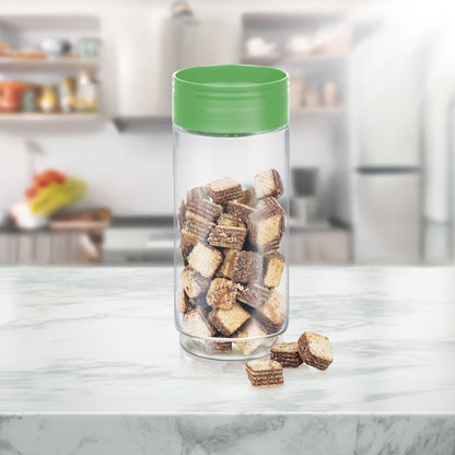 One Up Narrow and Wide Glass Jar