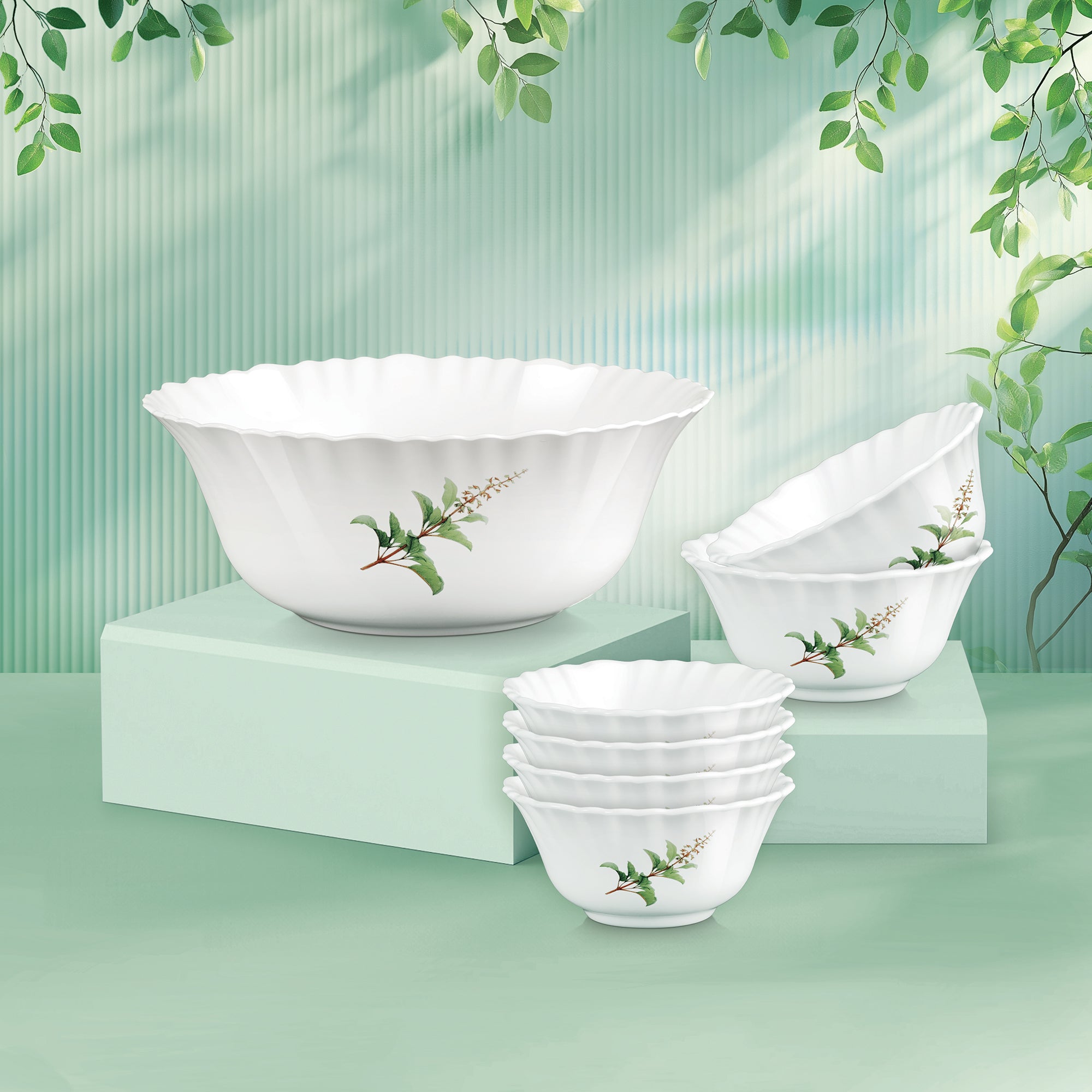 Aurelia Collection 7 Pcs Pudding Set - SAVIRA
