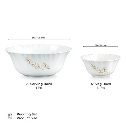Aurelia Collection 7 Pcs Pudding Set - SELENE