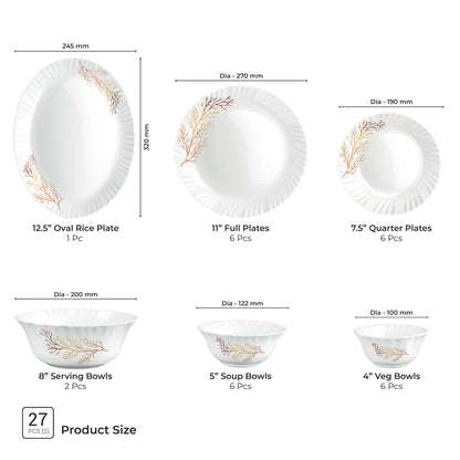Aurelia Collection Dinner Set - SILVIA