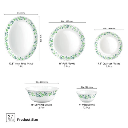 Aurelia Collection Dinner Set - VERDINIA