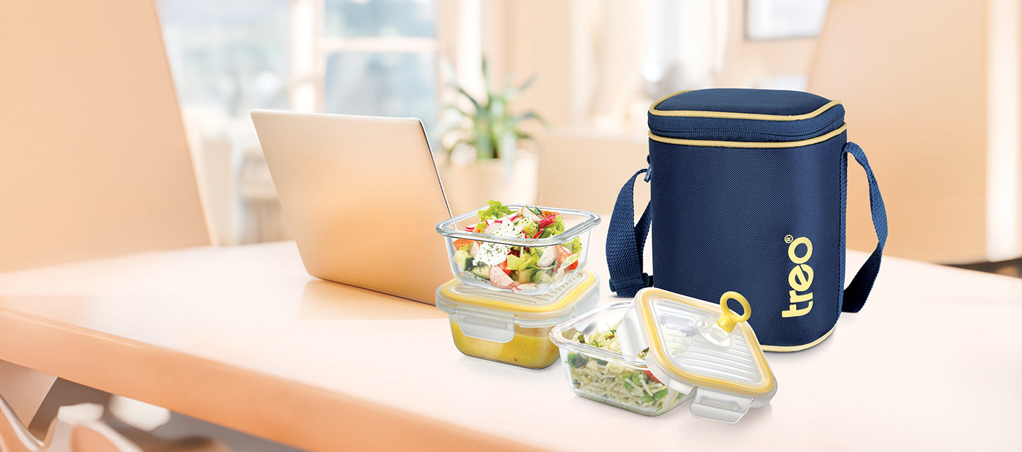 Premium Glass Tiffin