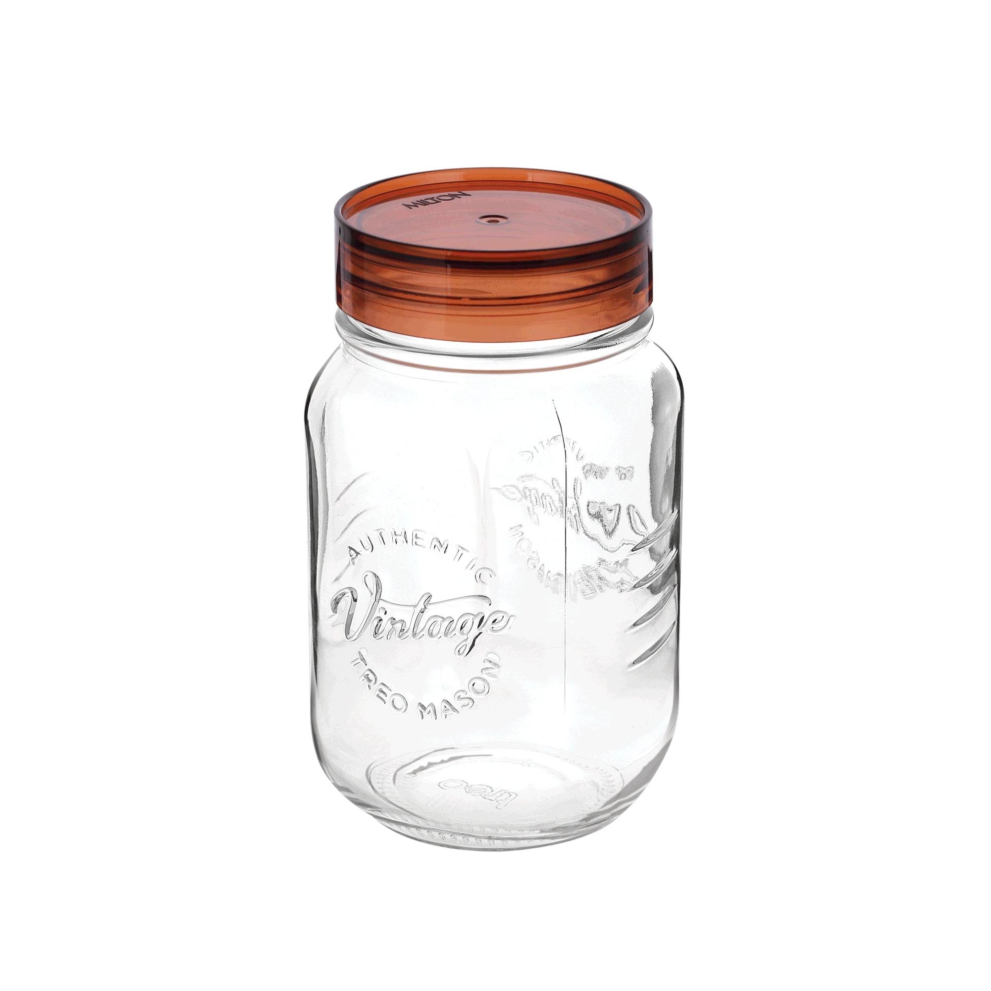 Vintage Glass Jar With Lid  (Treo by Milton)